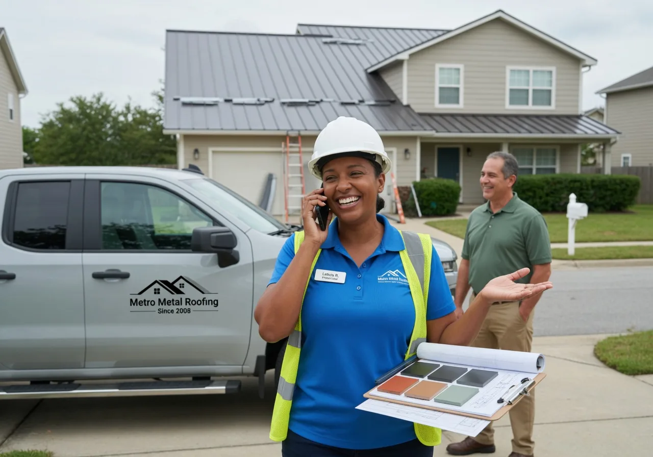 Storm Damage Metal Roof Repair in Pigeon Falls, WI